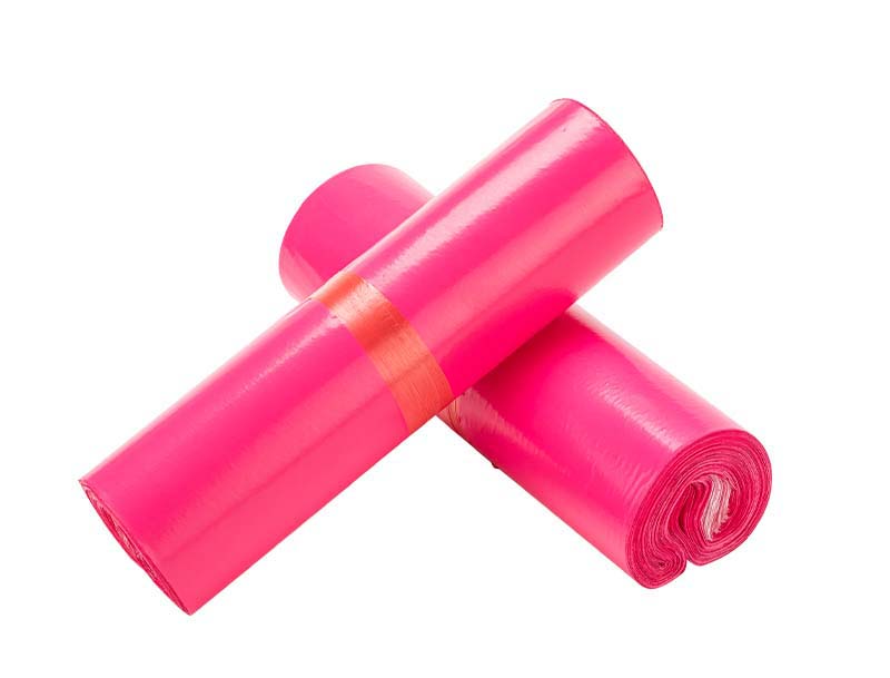 信丰玫红色快递袋-02